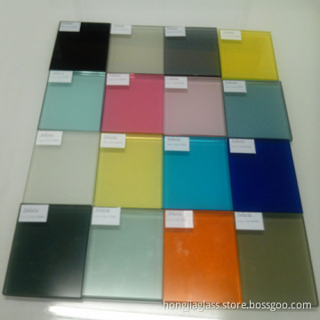 Laminated Glass with Colored PVB Film
